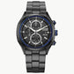 Black Stainless Steel Sport Watch