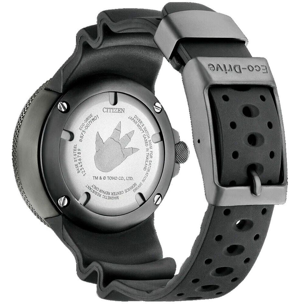 Black Rubber Sport Watch