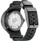 Black Rubber Sport Watch