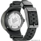 Black Rubber Sport Watch