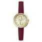 Multicolor Leather Dress Watch