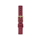 Multicolor Leather Dress Watch