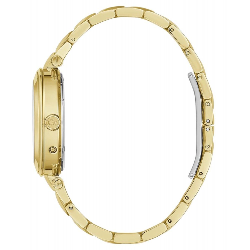 Gold Stainless Steel Dress Watch
