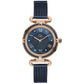 Blue Stainless Steel Dress Watch