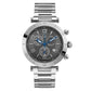 Gray Stainless Steel Bracelet Watch