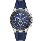 Blue Synthetic Sport Watch