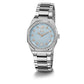 Gray Stainless Steel Dress Watch