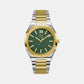 Gold Stainless Steel Dress Watch