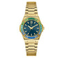 Gold Stainless Steel Bracelet Watch