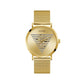 Gold Stainless Steel Dress Watch