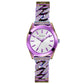 Multicolor Stainless Steel Bracelet Watch