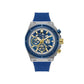 Blue Synthetic Sport Watch