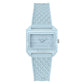 Blue Synthetic Dress Watch