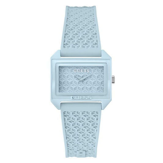 Blue Synthetic Dress Watch