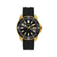 Black Synthetic Dress Watch