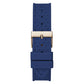Blue Synthetic Bracelet Watch