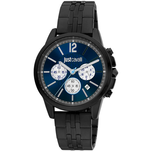 Black Stainless Steel Dress Watch