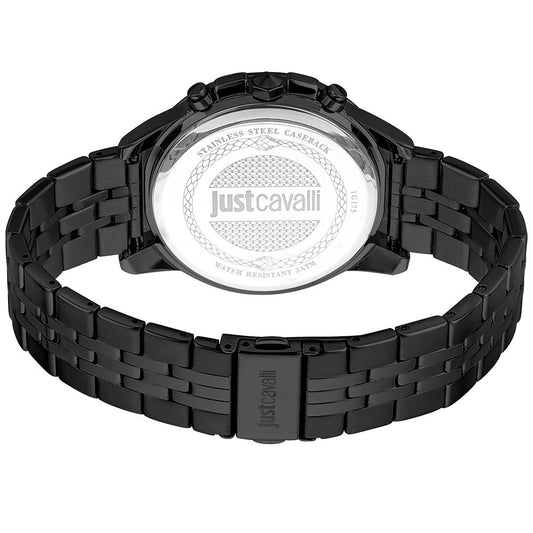 Black Stainless Steel Bracelet Watch