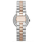 Gray Stainless Steel Dress Watch