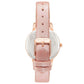 Multicolor Leather Dress Watch