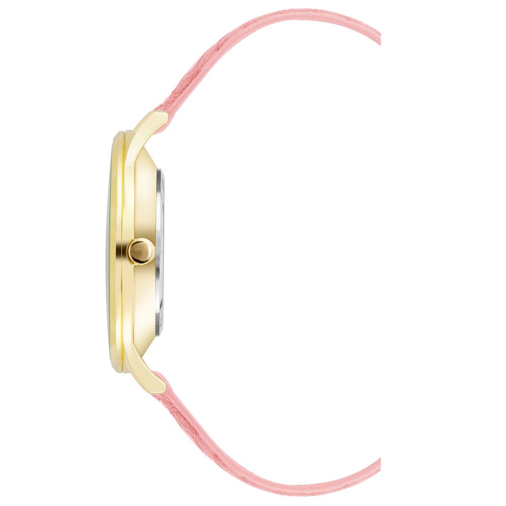 Multicolor Leather Dress Watch