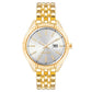 Gold Metal Dress Watch