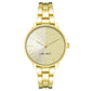 Gold Metal Dress Watch
