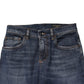 Blue Cotton Stretch Skinny Men Denim Jeans