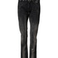 Black Washed Slim Fit Men Denim Cotton Jeans