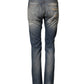 Blue Tattered Men Skinny Denim Trouser Jeans