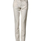 White Cotton Skinny Denim Trouser Men Jeans