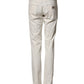 White Cotton Skinny Denim Trouser Men Jeans