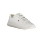 White Polyester Sneaker