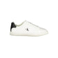 White Polyester Sneaker