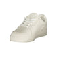 White Polyester Sneaker