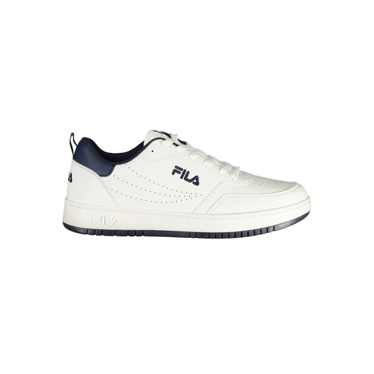 White Polyester Sneaker