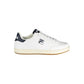 White Polyester Sneaker