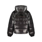 Black Polyester Women Jacket