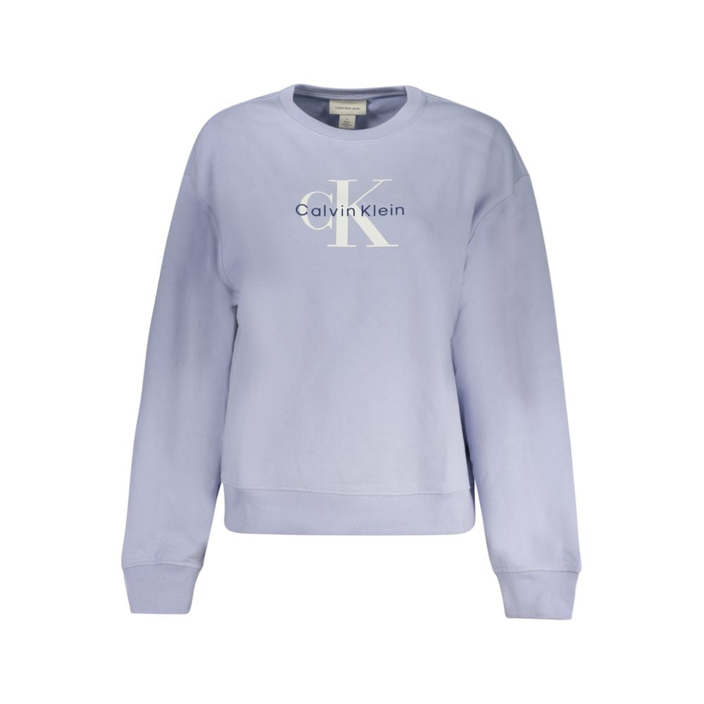 Purple Cotton Sweatshirt