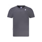 Blue Cotton Men T-Shirt