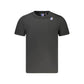 Black Cotton Men T-Shirt