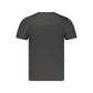 Black Cotton Men T-Shirt