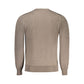 Brown Wool Men Sweater