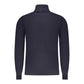 Blue Wool Men Sweater