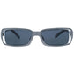 Gray Metal Sunglasses