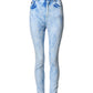 Light Blue High Waist Skinny Denim Jeans