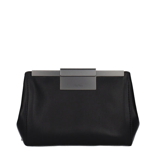 Black Leather Crossbody Bag