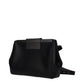 Black Leather Crossbody Bag