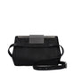Black Leather Crossbody Bag