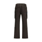 Brown Cotton Cargo Pants